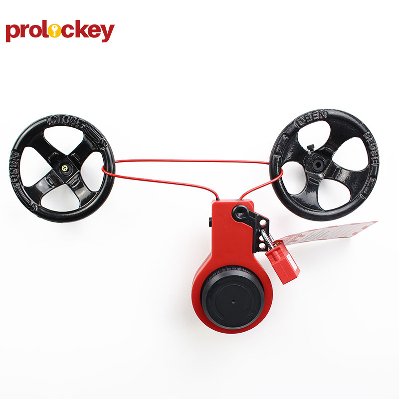 可伸缩缆绳锁