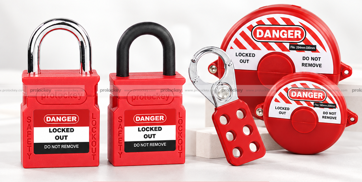 洛科 Prolockey LOTO 上锁挂牌锁具:安全挂锁、DANGER 警示挂牌与断路器锁